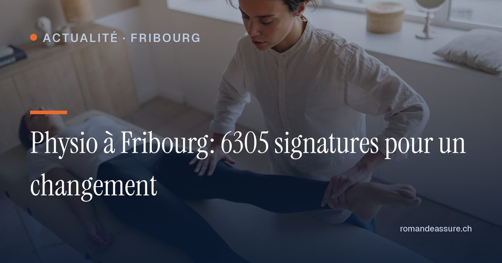 Physio à Fribourg: 6305 signatures pour un changement