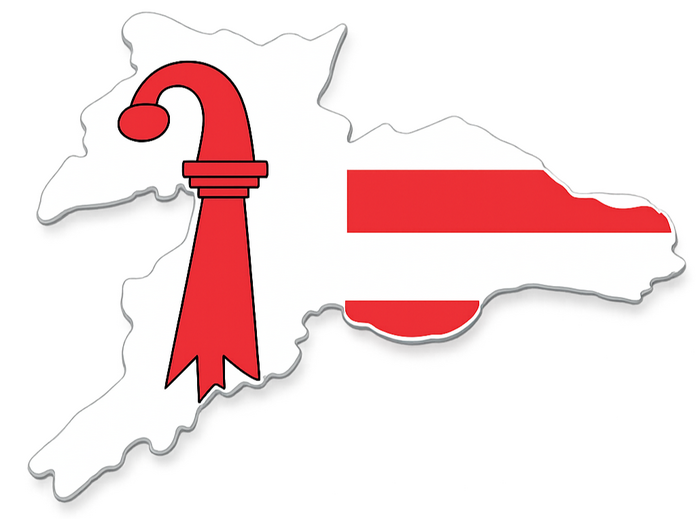 Drapeau ef forme du canton Jura